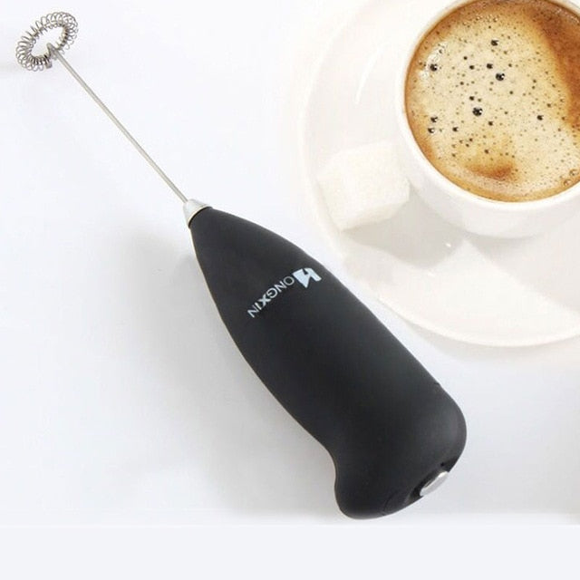 Handheld Milk Frother Automatic Foam Maker Whisk Mixer For Coffee